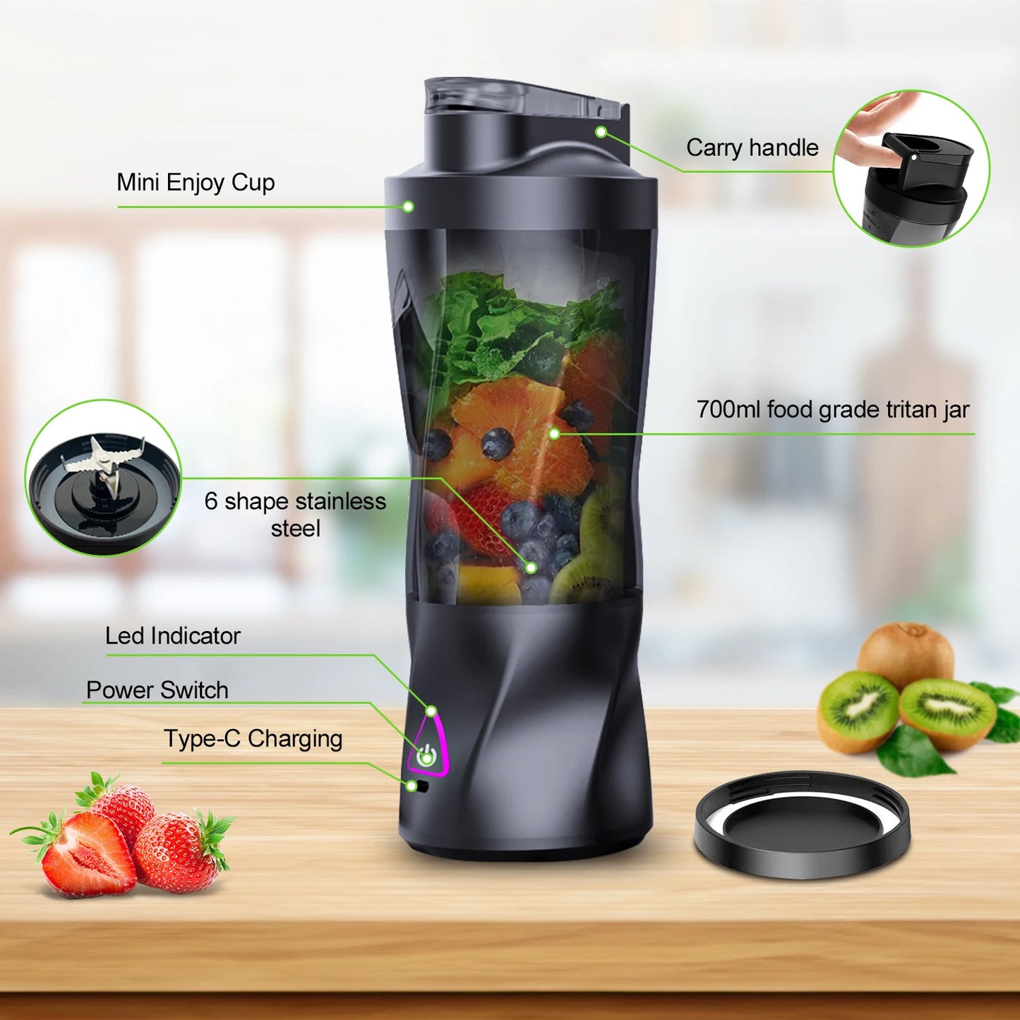 Kaivora Life™ Portable Blender